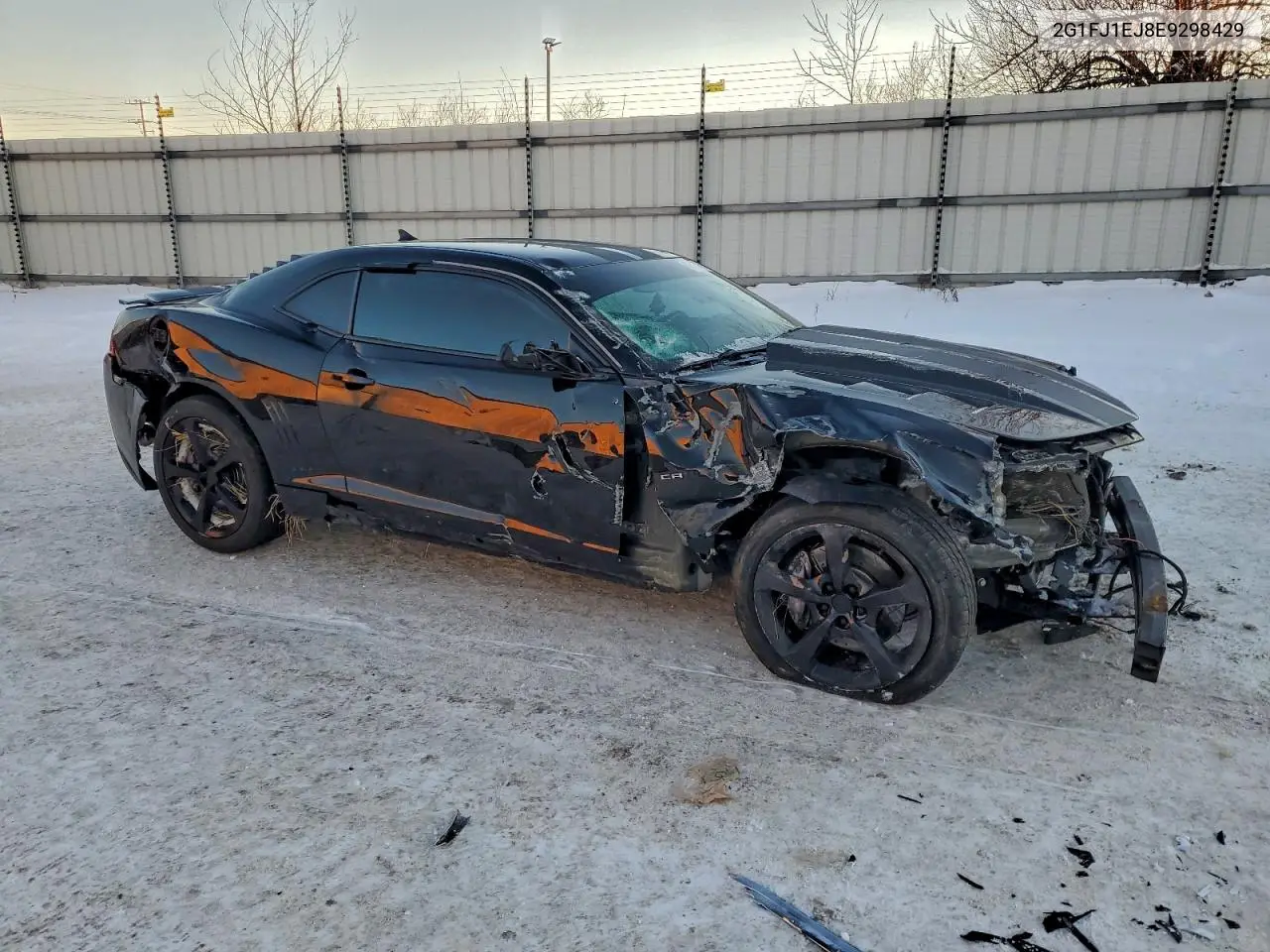 2G1FJ1EJ8E9298429 2014 Chevrolet Camaro Ss
