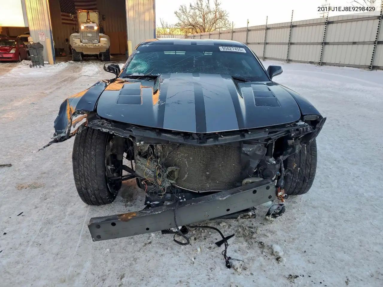 2G1FJ1EJ8E9298429 2014 Chevrolet Camaro Ss