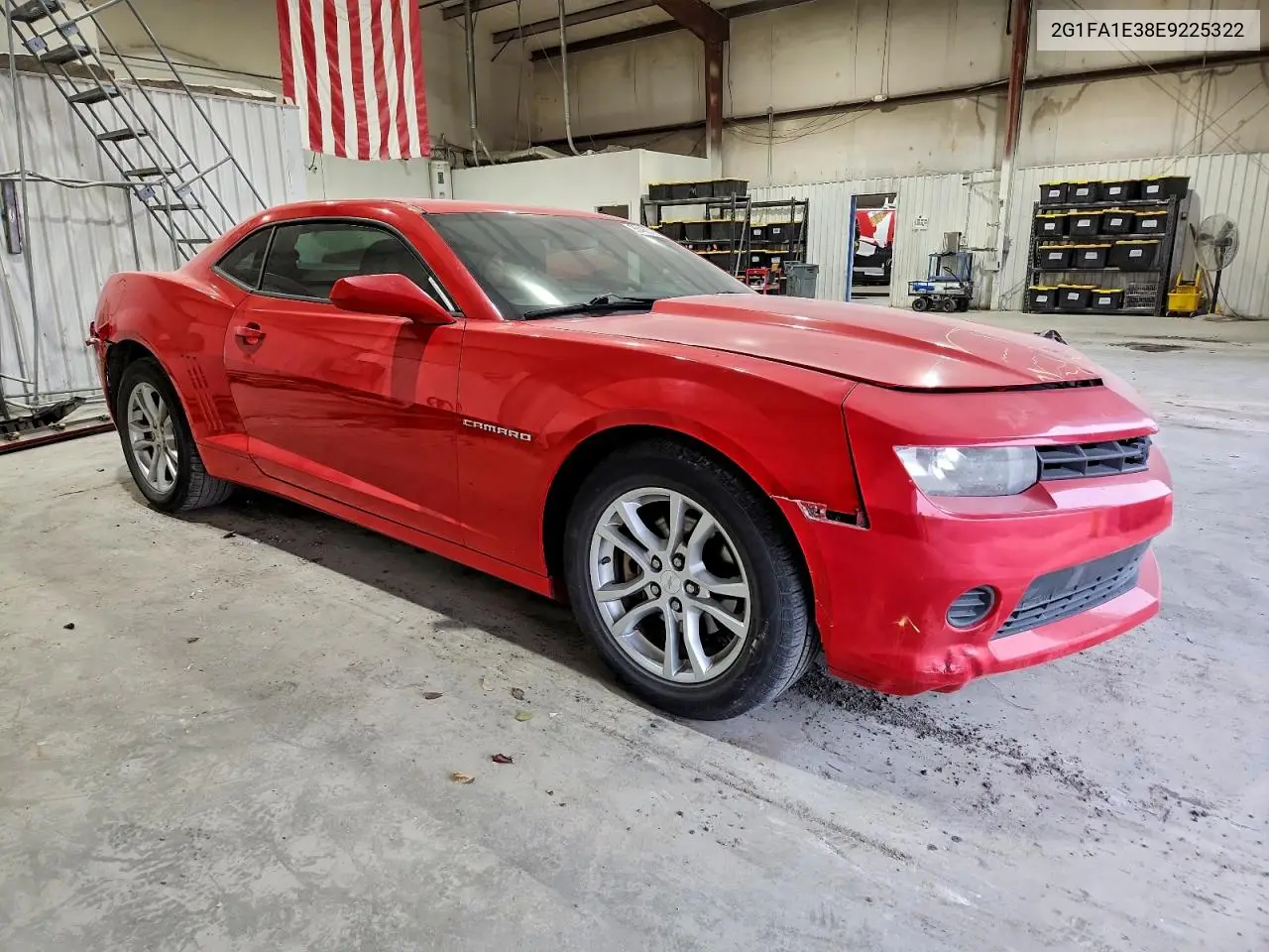 2G1FA1E38E9225322 2014 Chevrolet Camaro Ls