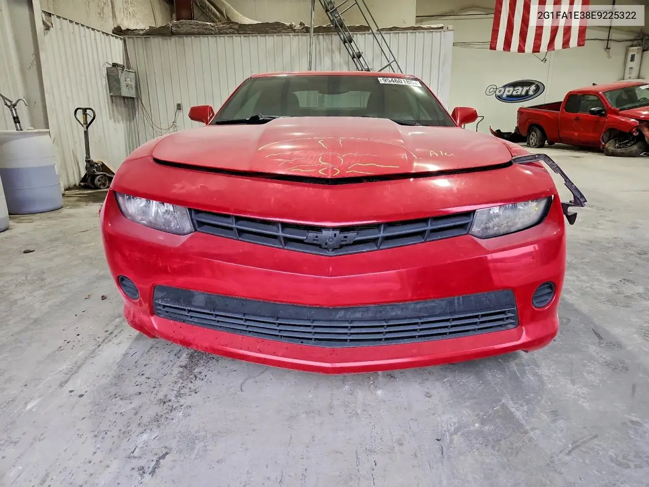 2G1FA1E38E9225322 2014 Chevrolet Camaro Ls