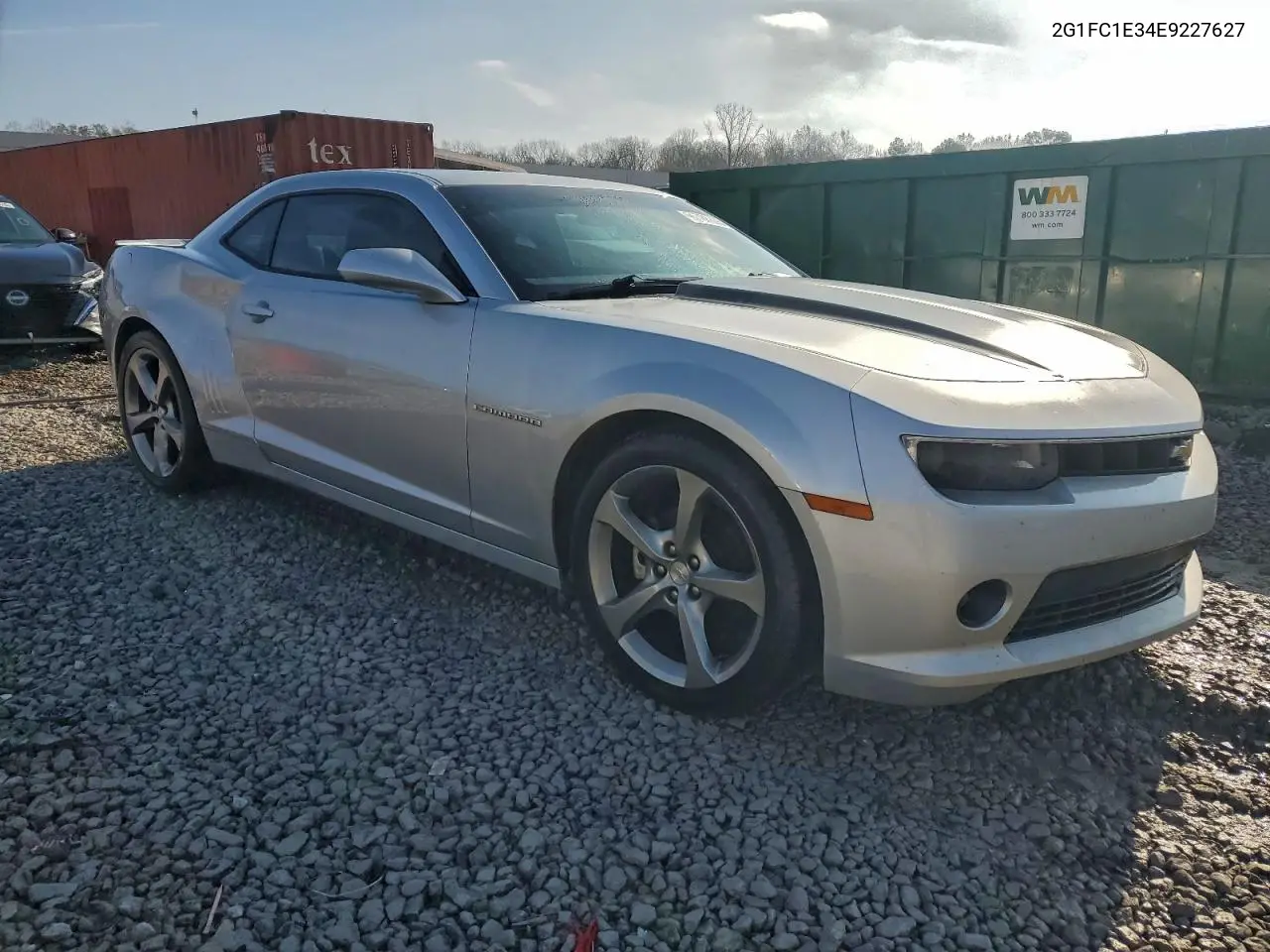 2G1FC1E34E9227627 2014 Chevrolet Camaro Lt