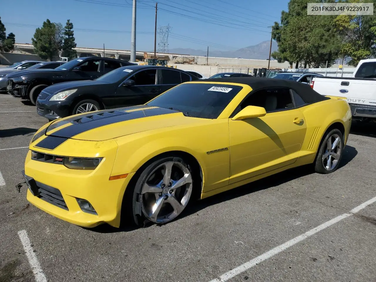 2G1FK3DJ4F9223917 2015 Chevrolet Camaro 2Ss