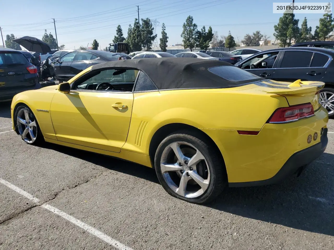 2G1FK3DJ4F9223917 2015 Chevrolet Camaro 2Ss