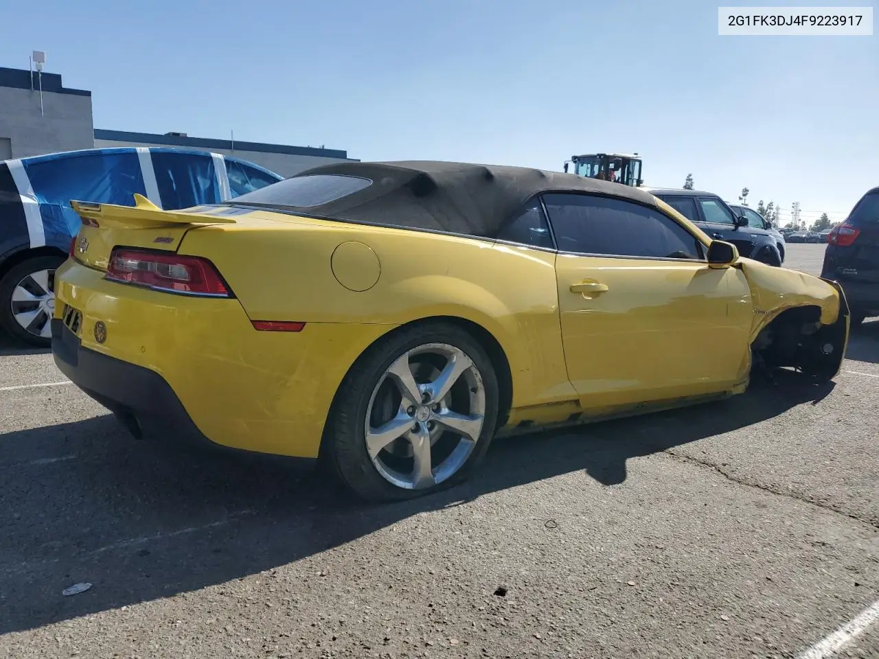2G1FK3DJ4F9223917 2015 Chevrolet Camaro 2Ss