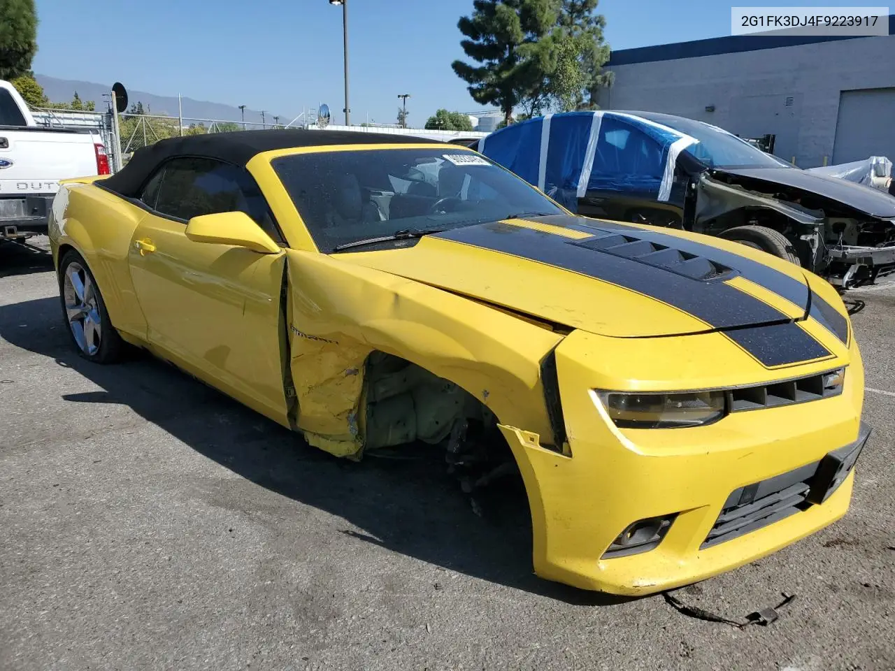 2G1FK3DJ4F9223917 2015 Chevrolet Camaro 2Ss
