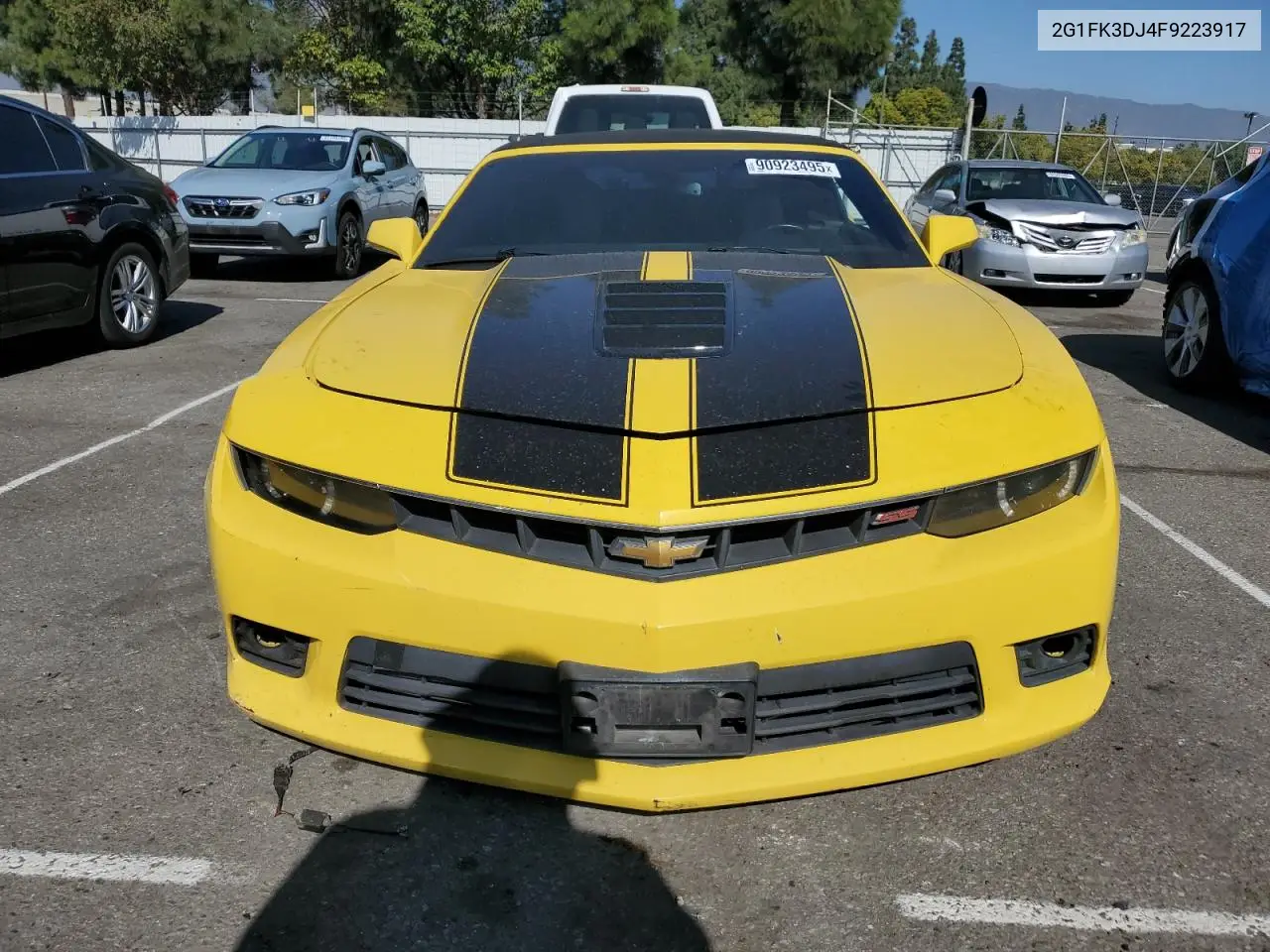 2G1FK3DJ4F9223917 2015 Chevrolet Camaro 2Ss