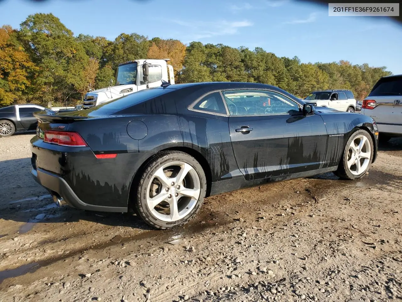 2G1FF1E36F9261674 2015 Chevrolet Camaro Lt