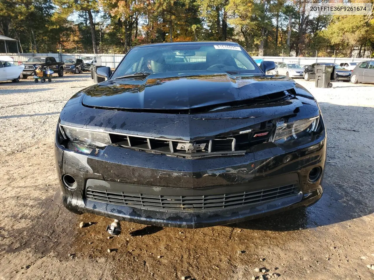 2G1FF1E36F9261674 2015 Chevrolet Camaro Lt