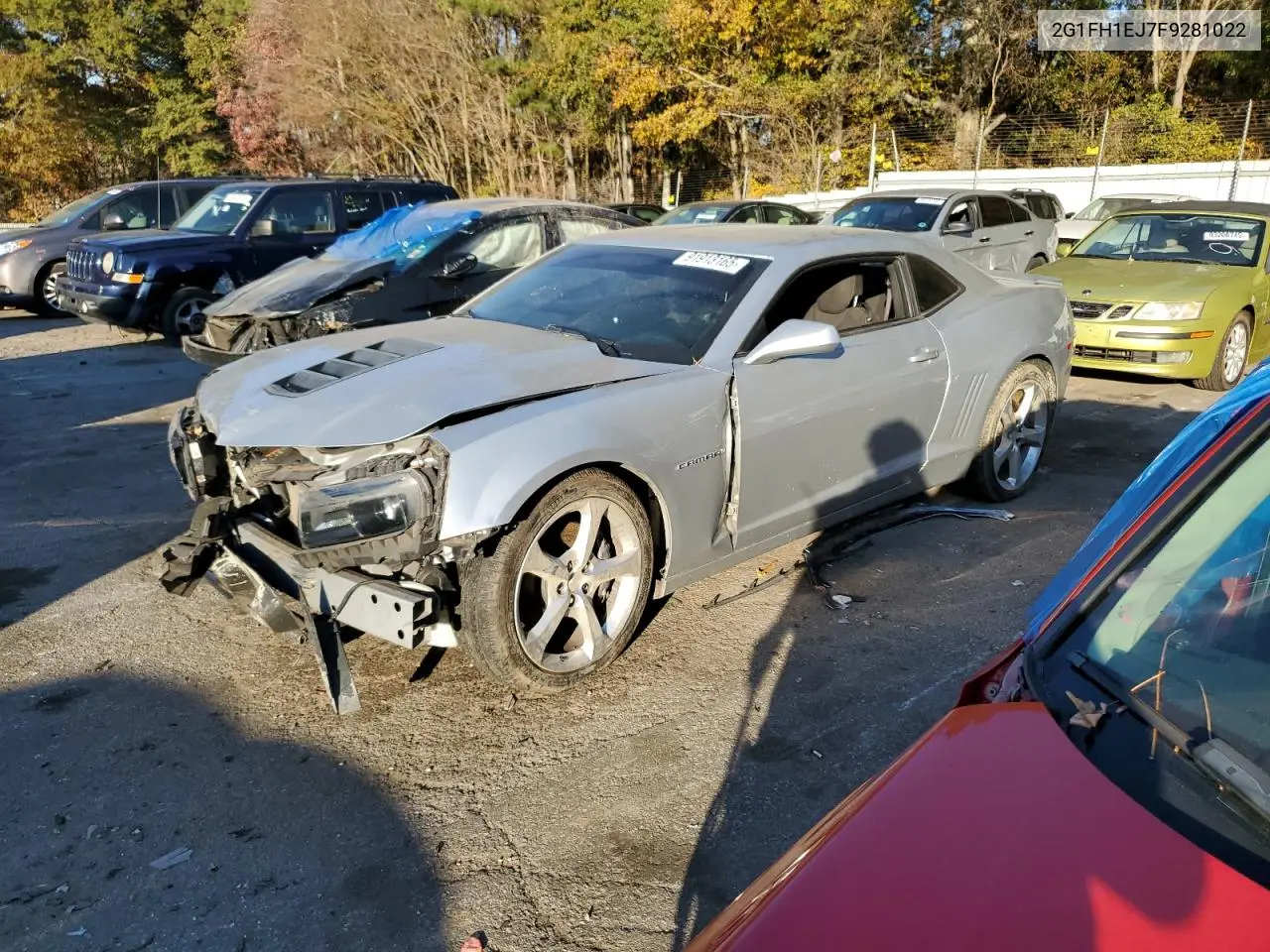 2G1FH1EJ7F9281022 2015 Chevrolet Camaro Ss