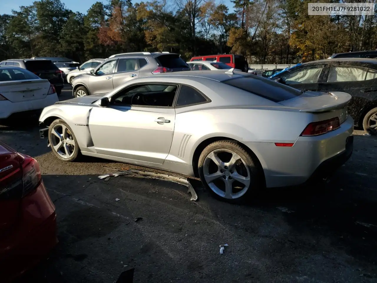 2G1FH1EJ7F9281022 2015 Chevrolet Camaro Ss
