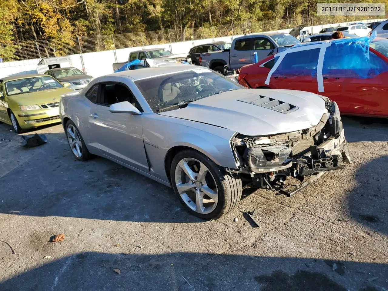 2G1FH1EJ7F9281022 2015 Chevrolet Camaro Ss