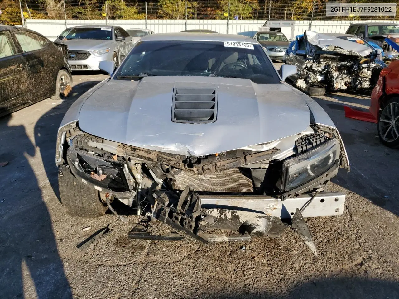 2G1FH1EJ7F9281022 2015 Chevrolet Camaro Ss