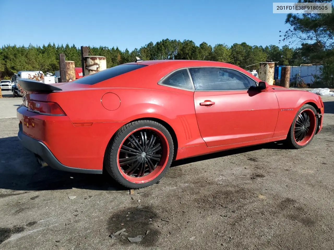 2G1FD1E38F9180505 2015 Chevrolet Camaro Lt