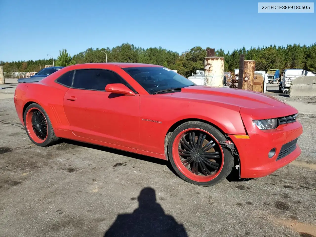 2G1FD1E38F9180505 2015 Chevrolet Camaro Lt