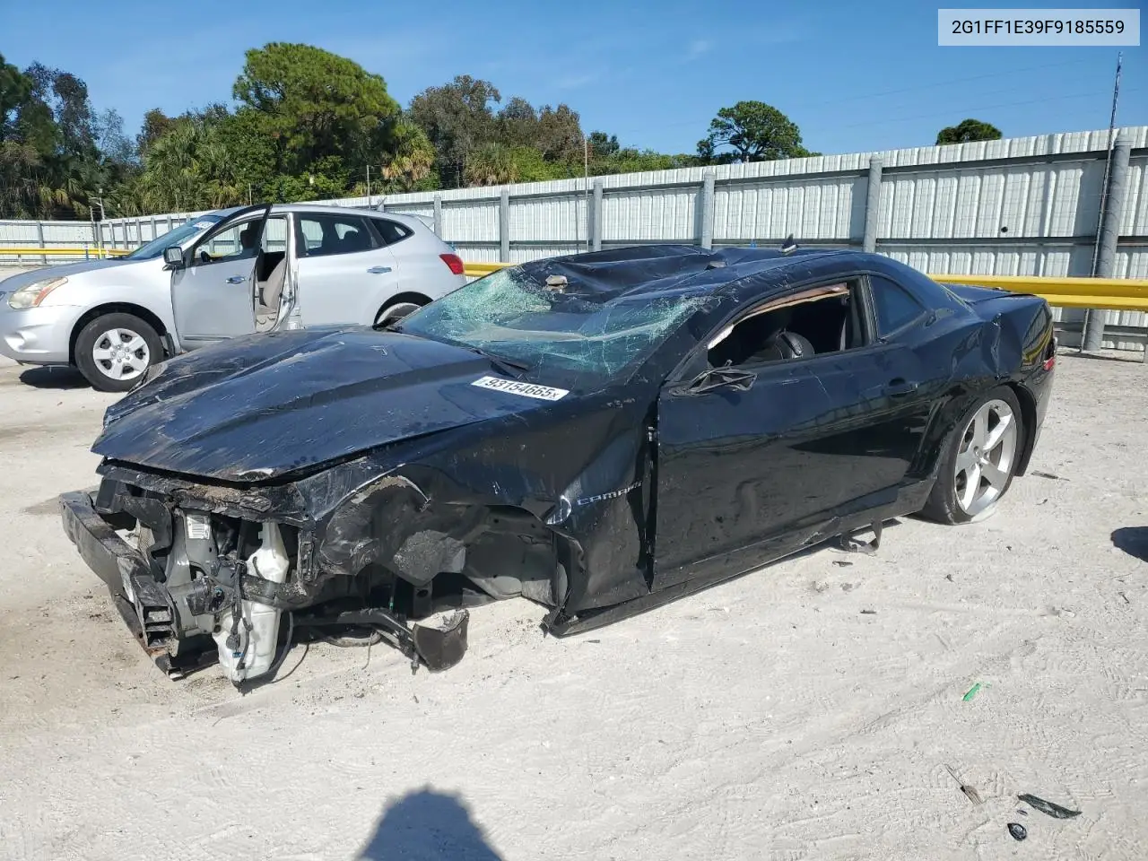 2G1FF1E39F9185559 2015 Chevrolet Camaro Lt