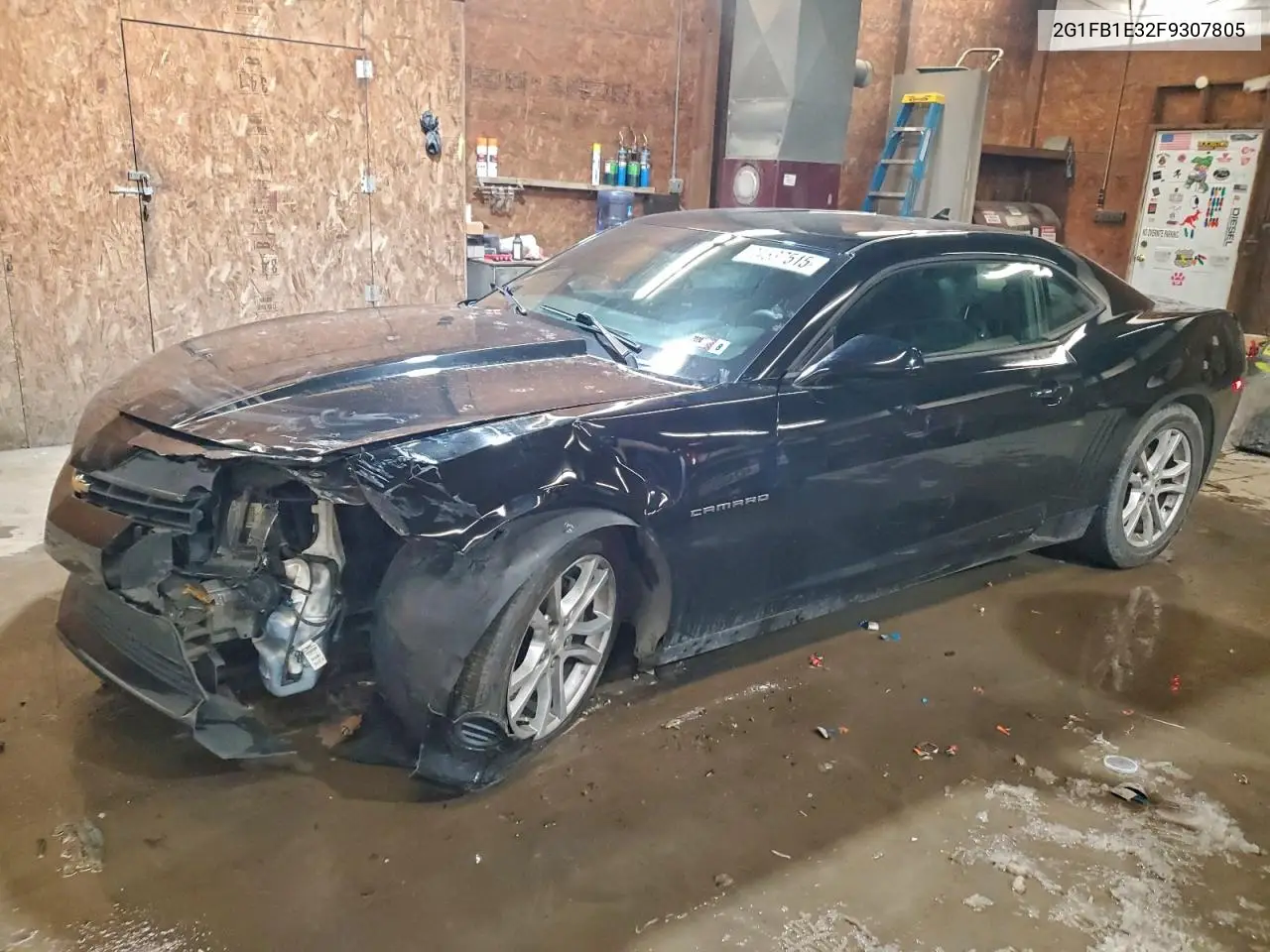 2G1FB1E32F9307805 2015 Chevrolet Camaro Ls
