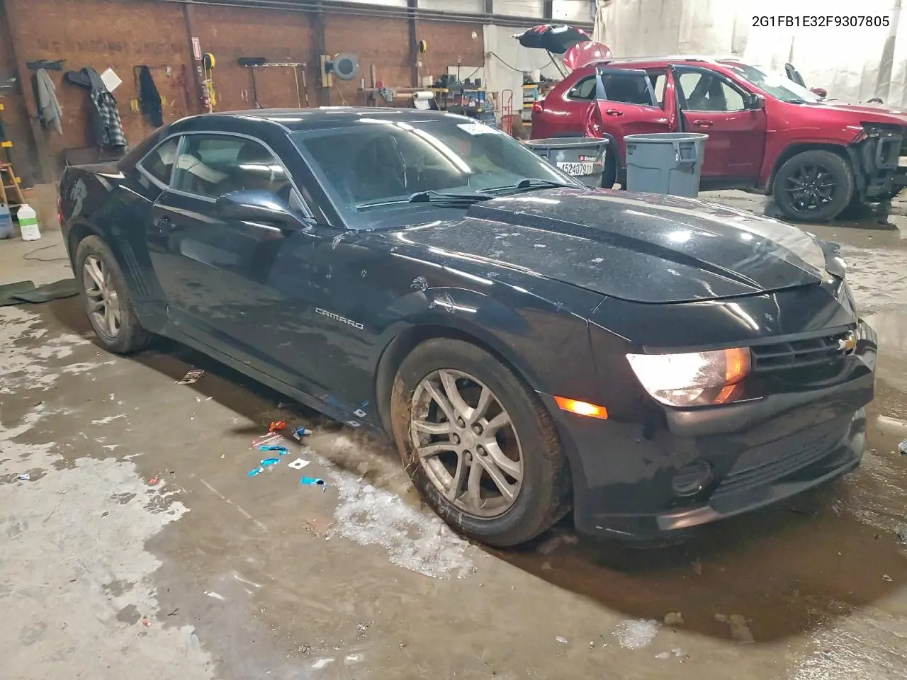 2G1FB1E32F9307805 2015 Chevrolet Camaro Ls