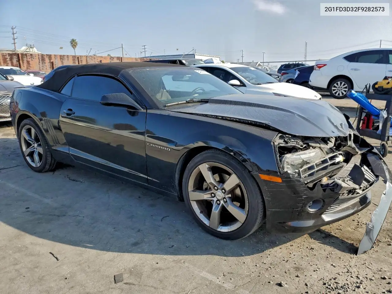 2G1FD3D32F9282573 2015 Chevrolet Camaro Lt