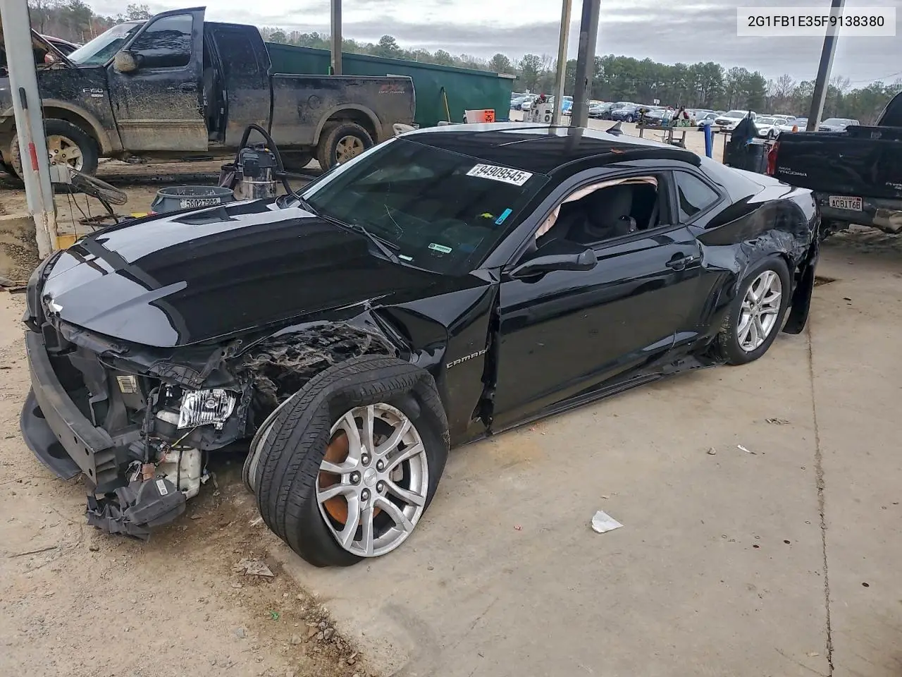 2G1FB1E35F9138380 2015 Chevrolet Camaro Ls