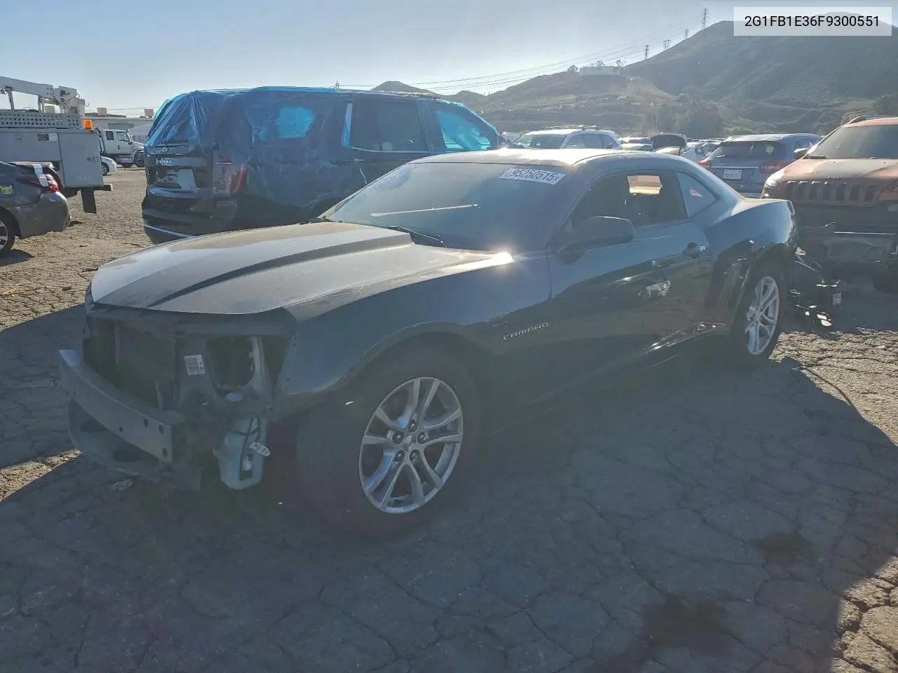 2G1FB1E36F9300551 2015 Chevrolet Camaro Ls
