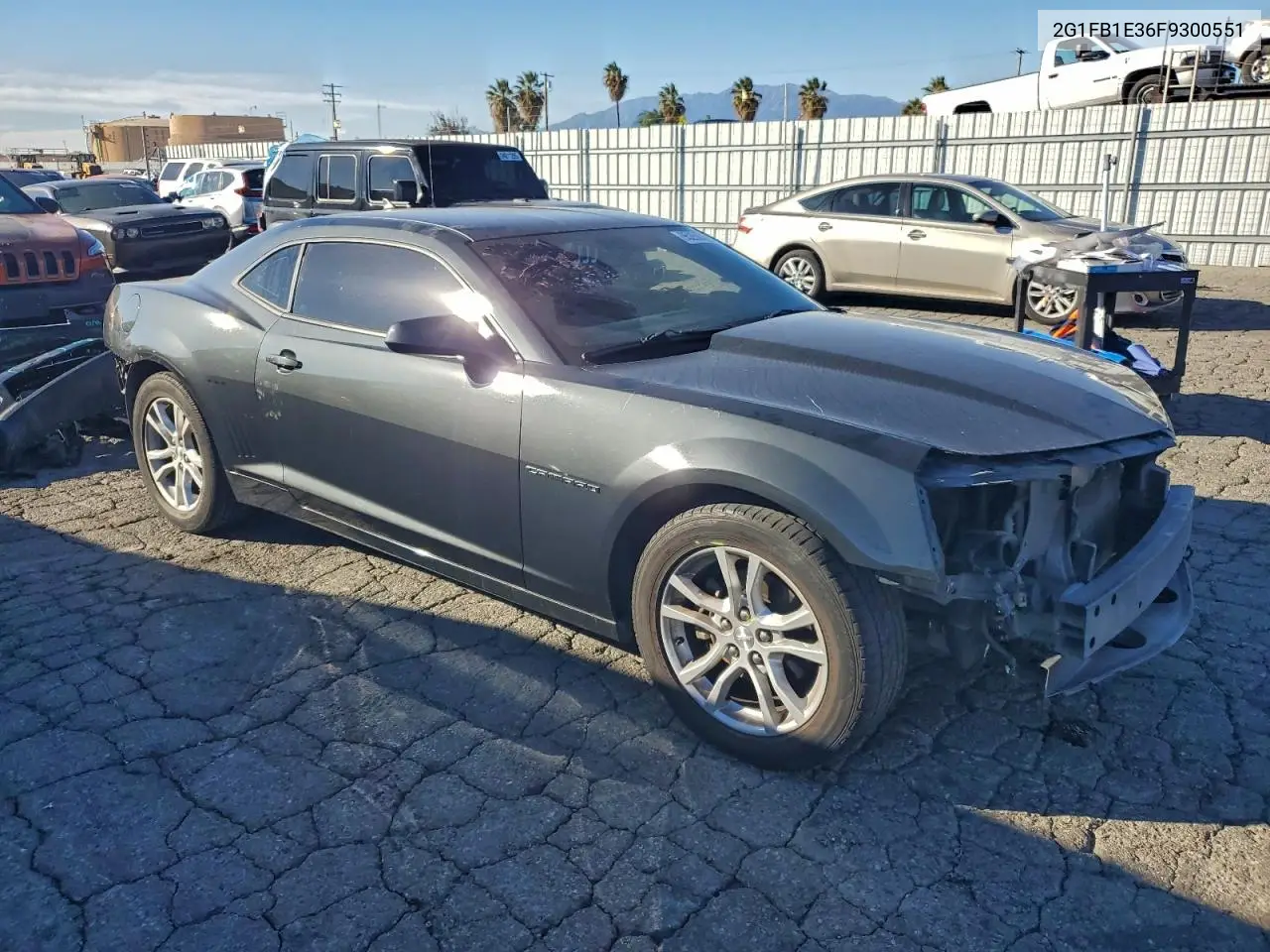 2G1FB1E36F9300551 2015 Chevrolet Camaro Ls