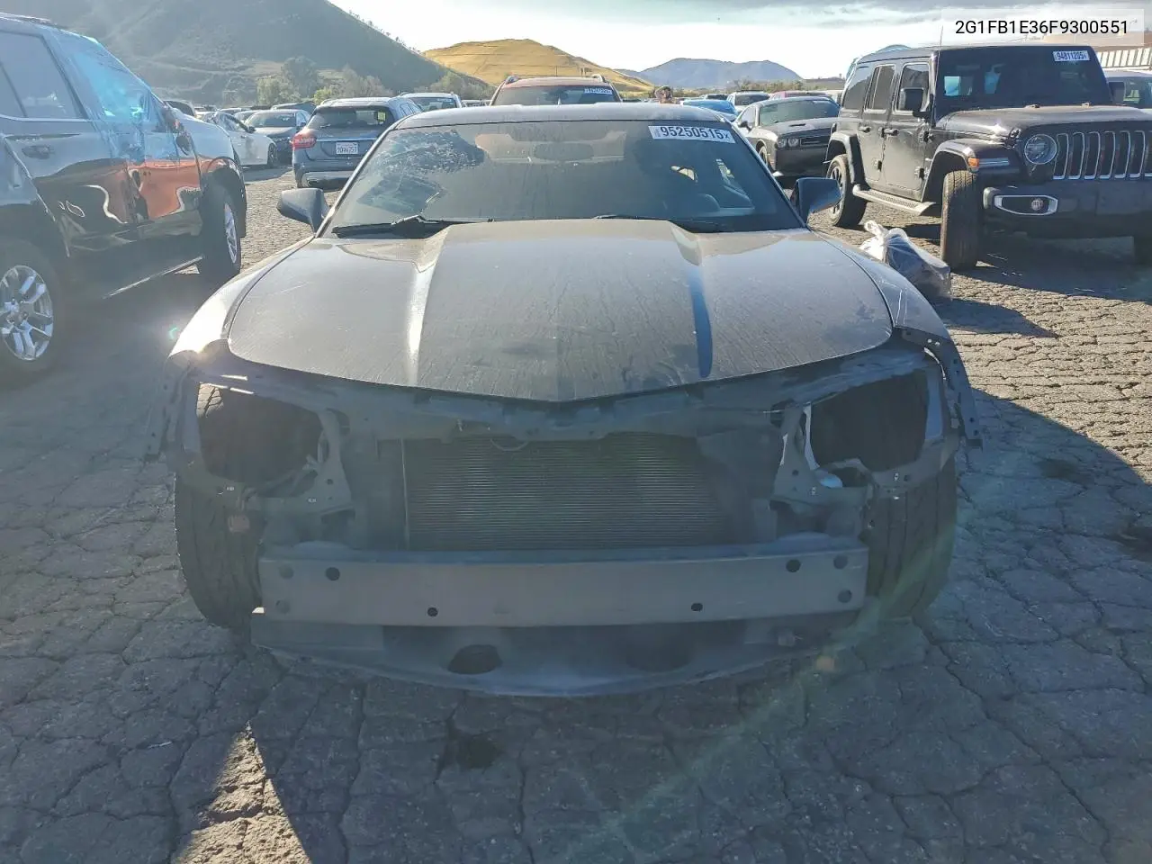 2G1FB1E36F9300551 2015 Chevrolet Camaro Ls