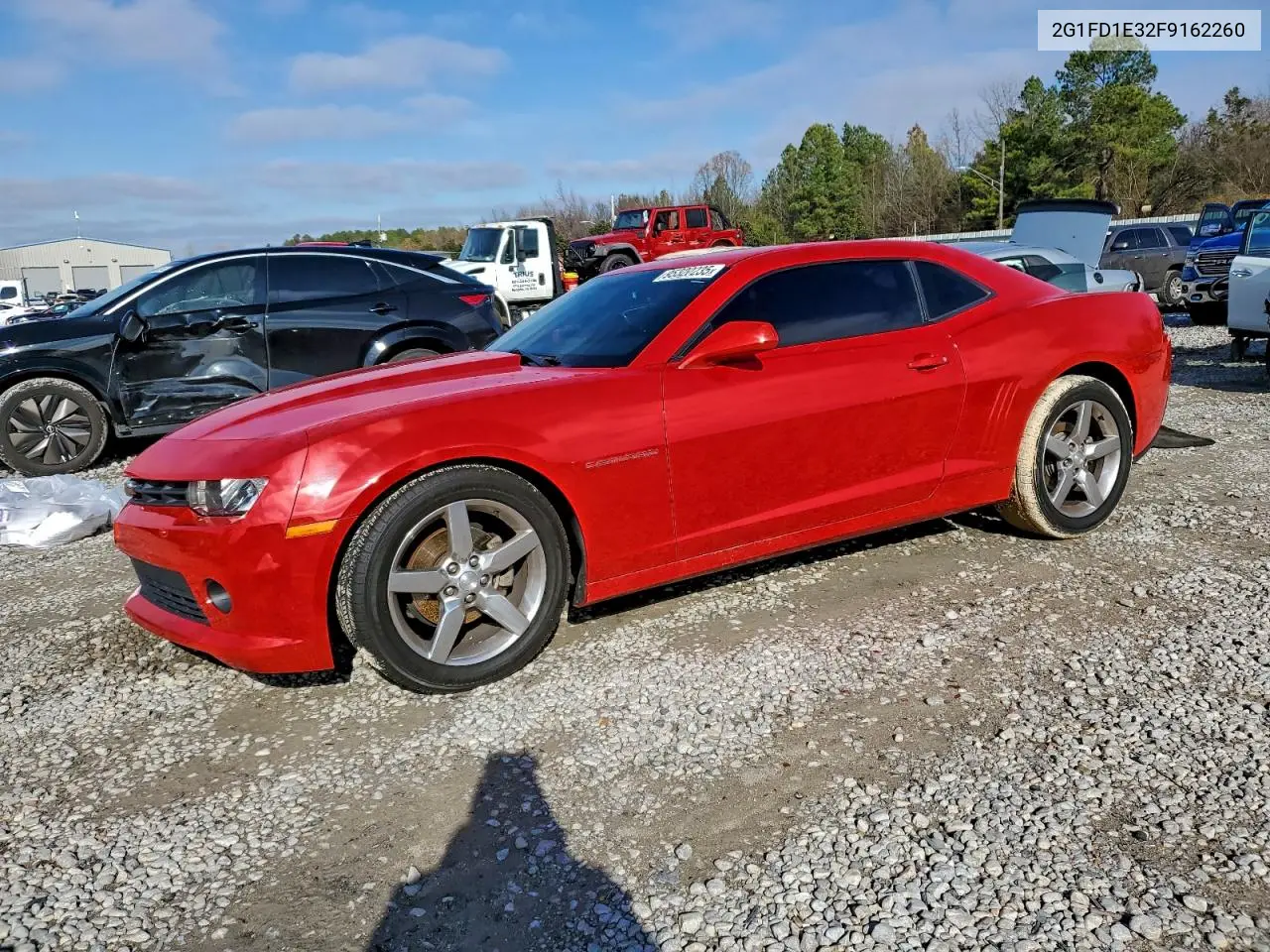2G1FD1E32F9162260 2015 Chevrolet Camaro Lt