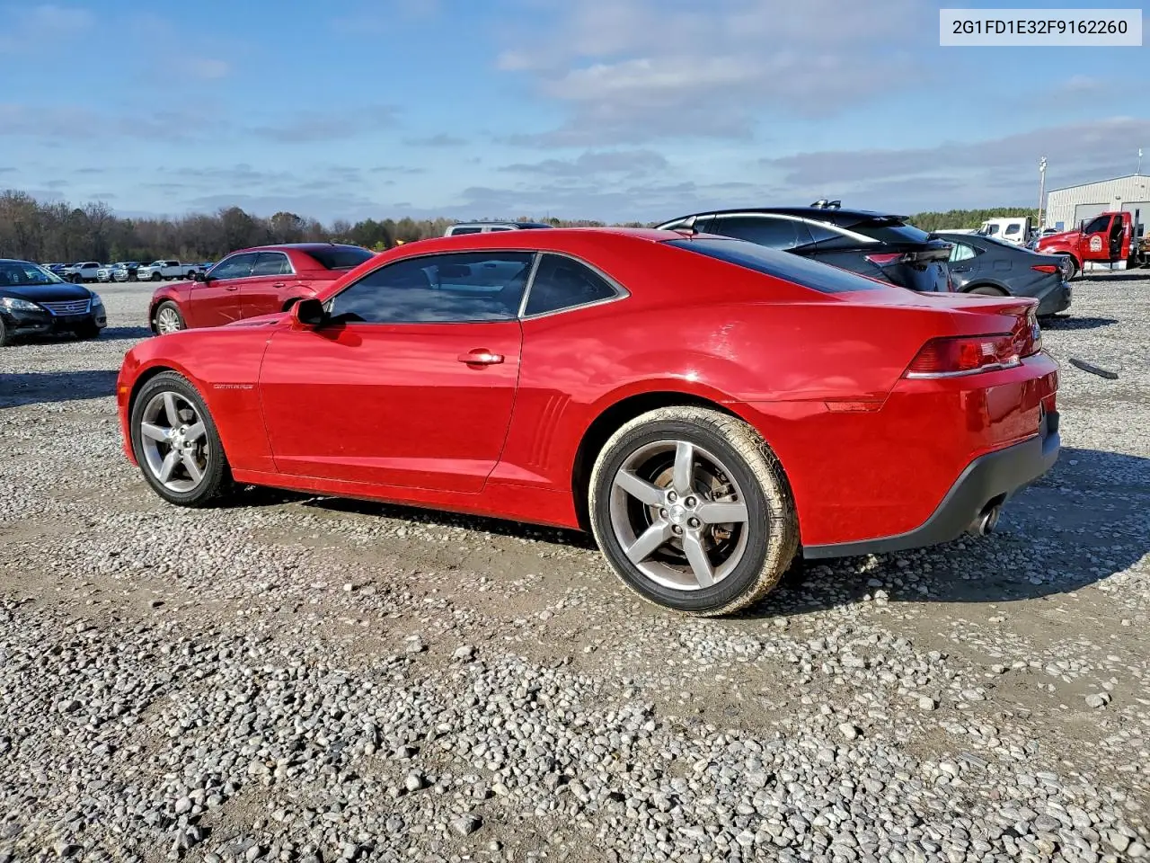2G1FD1E32F9162260 2015 Chevrolet Camaro Lt