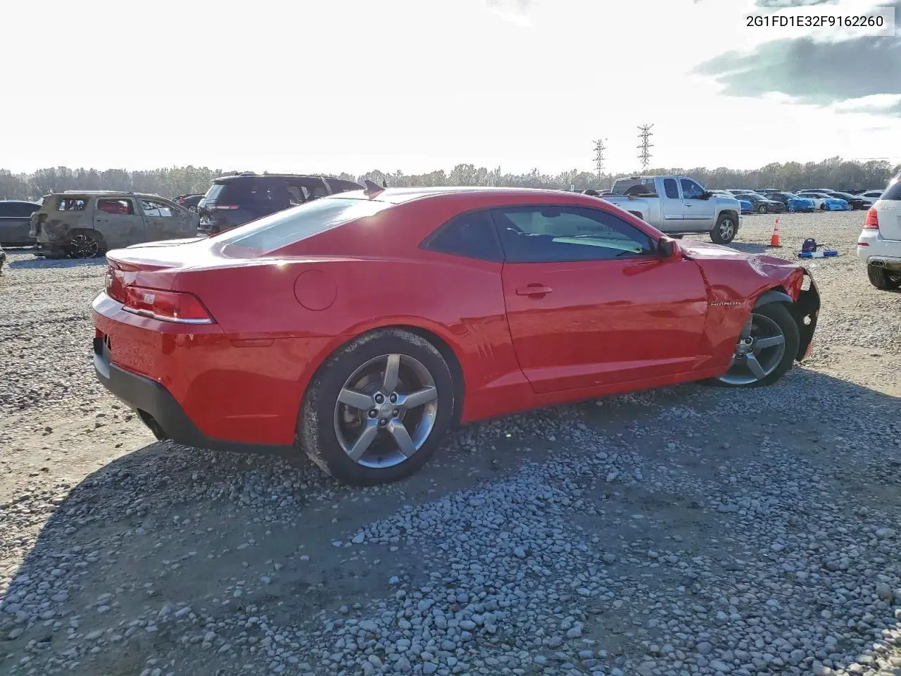 2G1FD1E32F9162260 2015 Chevrolet Camaro Lt