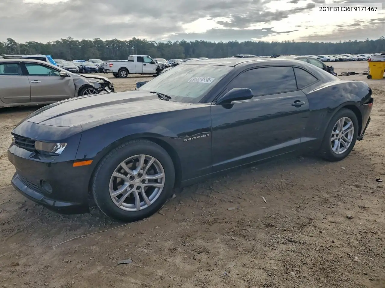 2G1FB1E36F9171467 2015 Chevrolet Camaro Ls