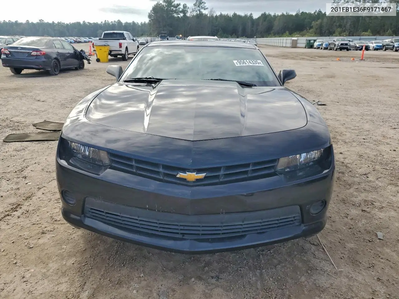 2G1FB1E36F9171467 2015 Chevrolet Camaro Ls