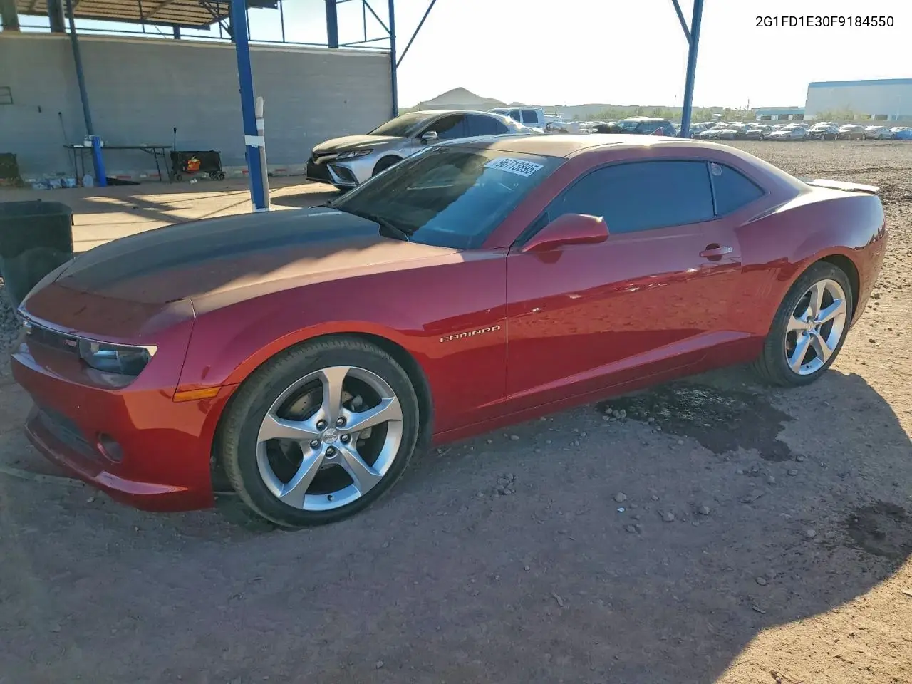 2G1FD1E30F9184550 2015 Chevrolet Camaro Lt