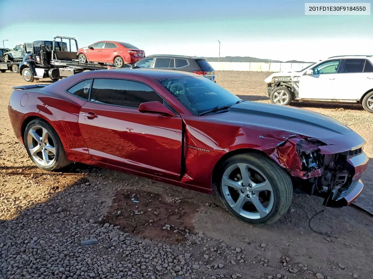 2G1FD1E30F9184550 2015 Chevrolet Camaro Lt