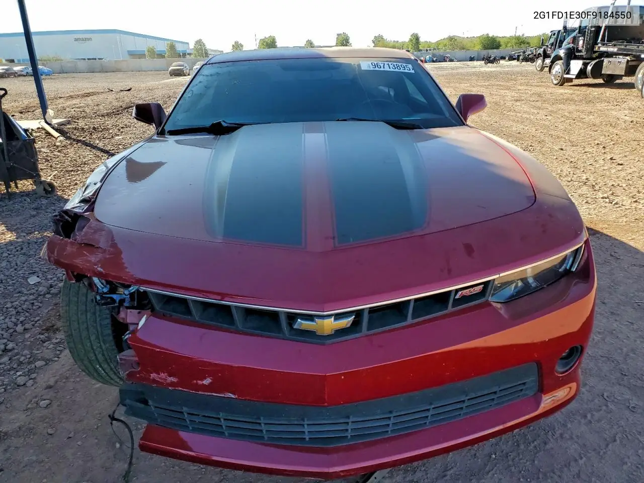 2G1FD1E30F9184550 2015 Chevrolet Camaro Lt