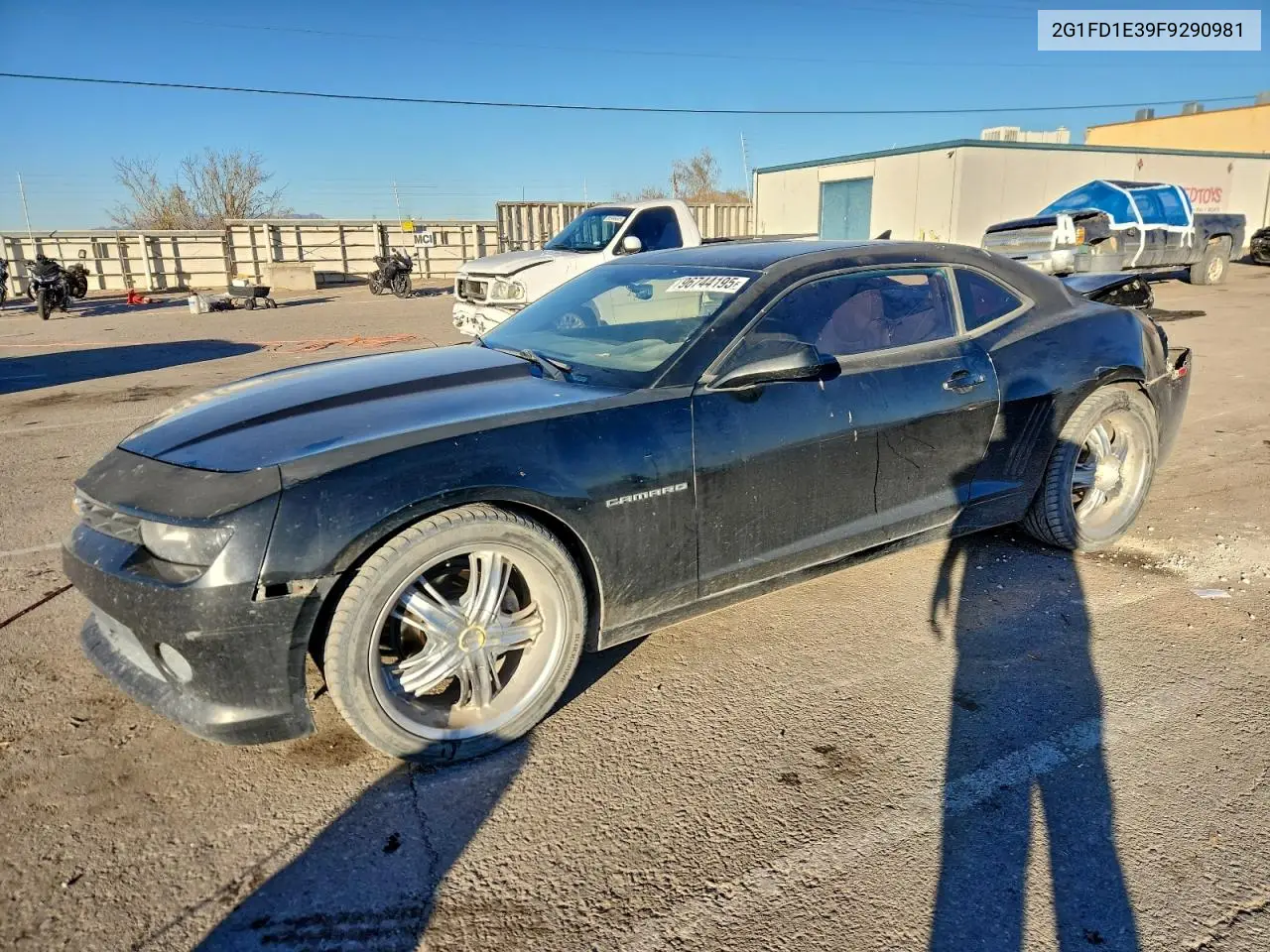 2G1FD1E39F9290981 2015 Chevrolet Camaro Lt