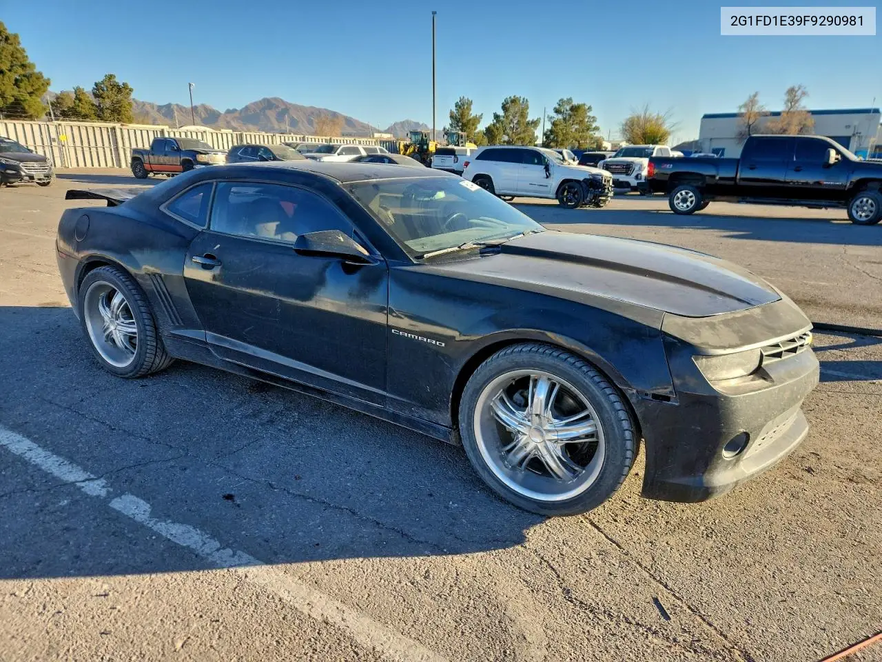 2G1FD1E39F9290981 2015 Chevrolet Camaro Lt