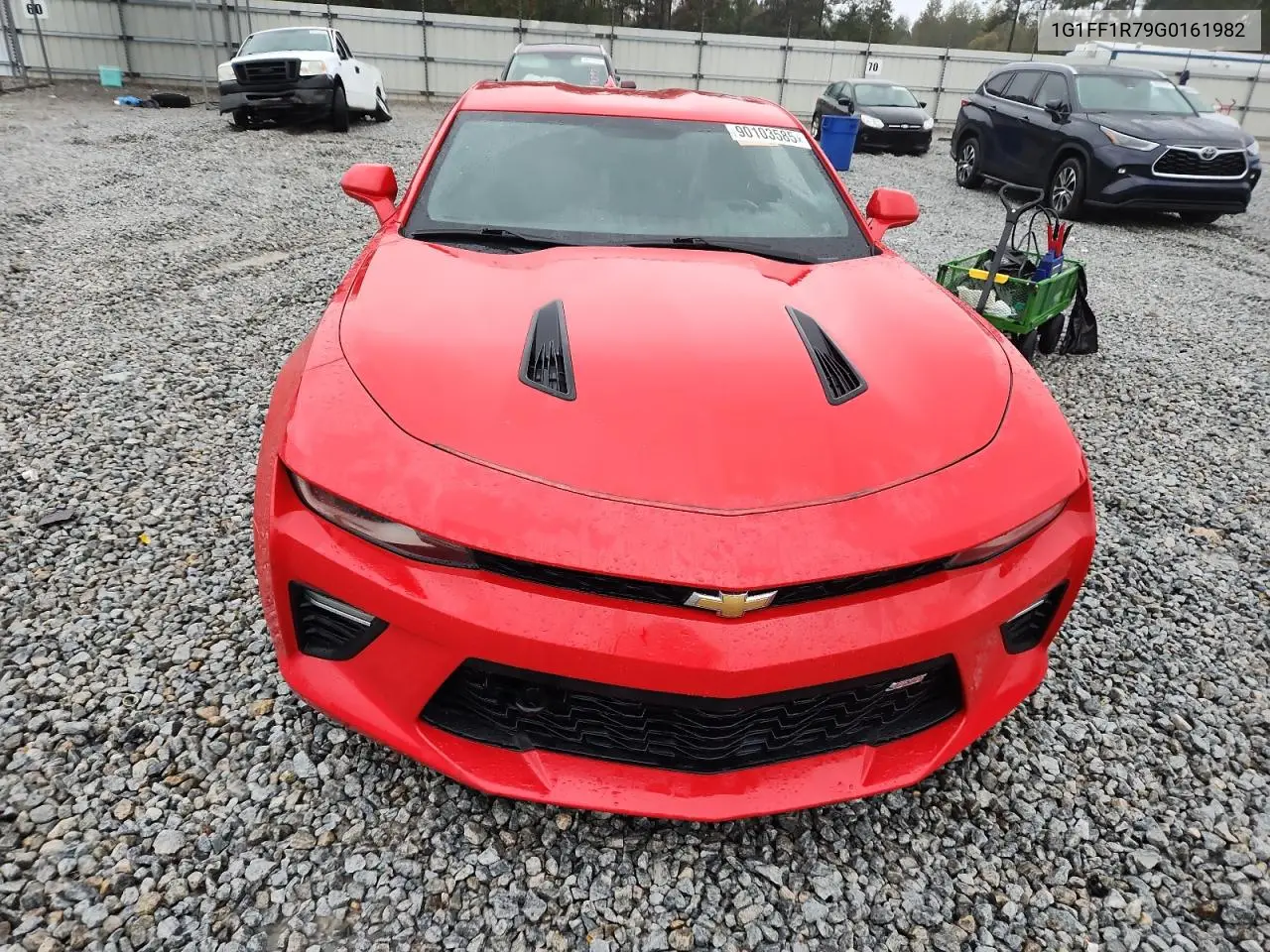 1G1FF1R79G0161982 2016 Chevrolet Camaro Ss
