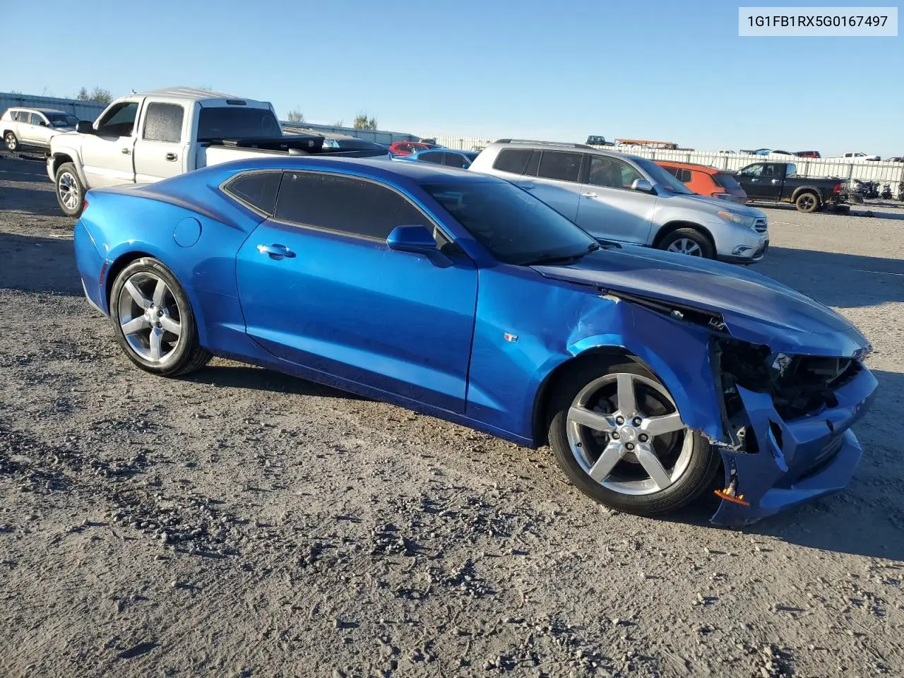 1G1FB1RX5G0167497 2016 Chevrolet Camaro Lt