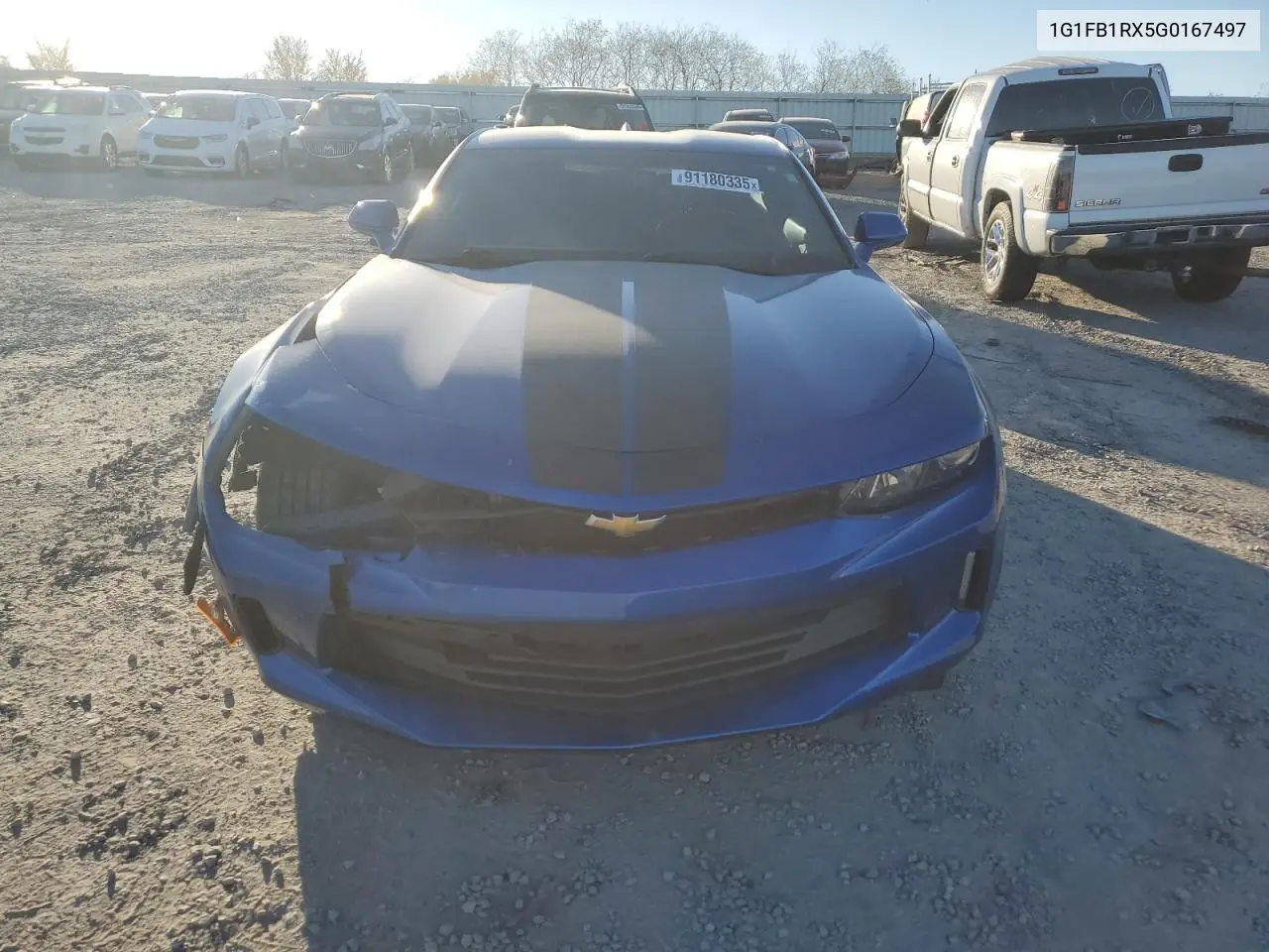 1G1FB1RX5G0167497 2016 Chevrolet Camaro Lt