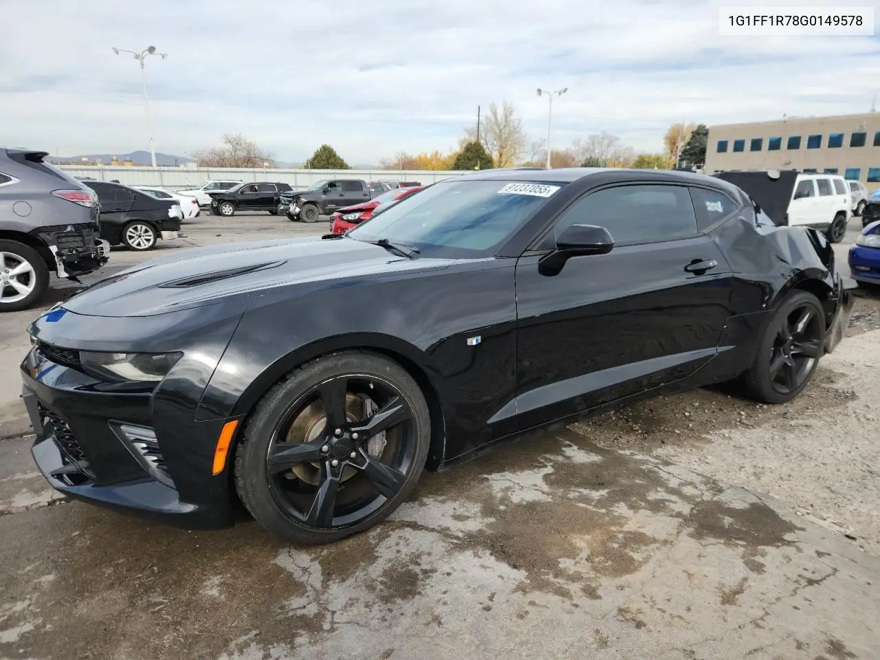1G1FF1R78G0149578 2016 Chevrolet Camaro Ss