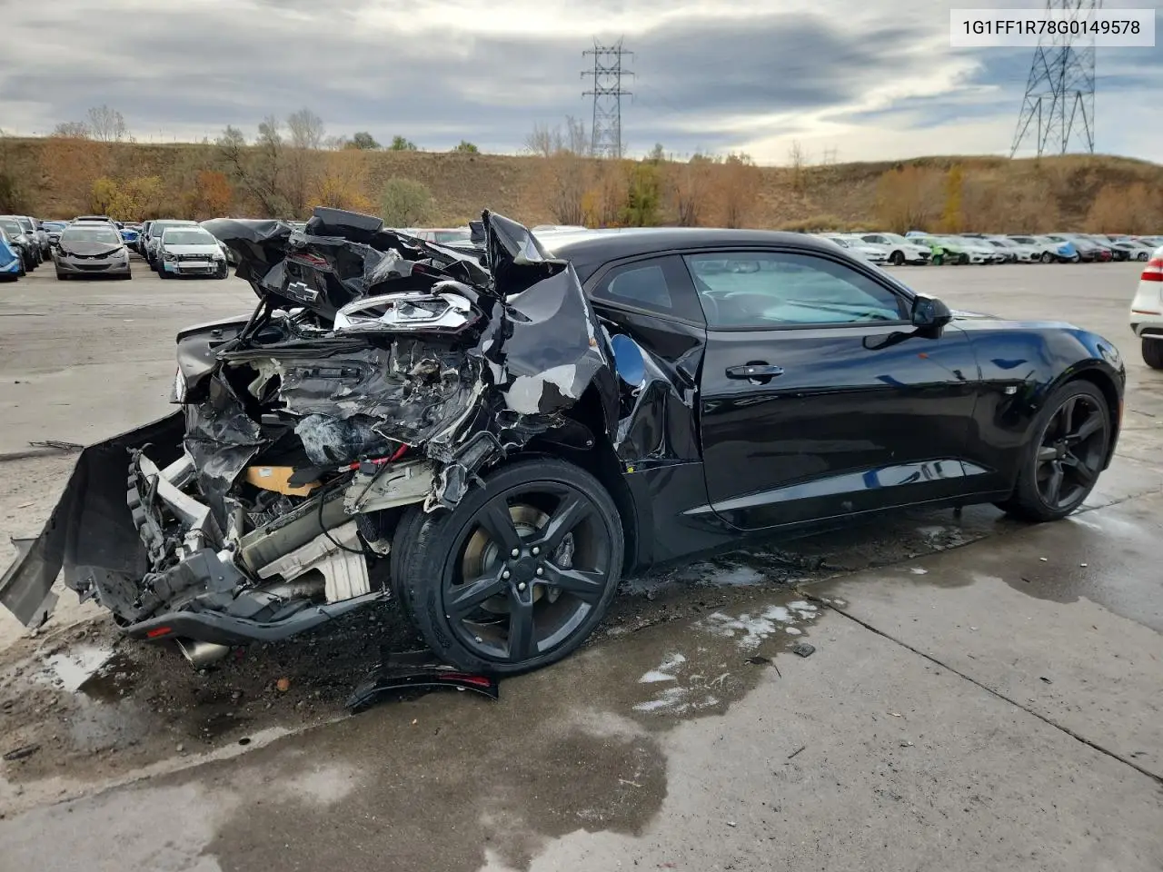 1G1FF1R78G0149578 2016 Chevrolet Camaro Ss