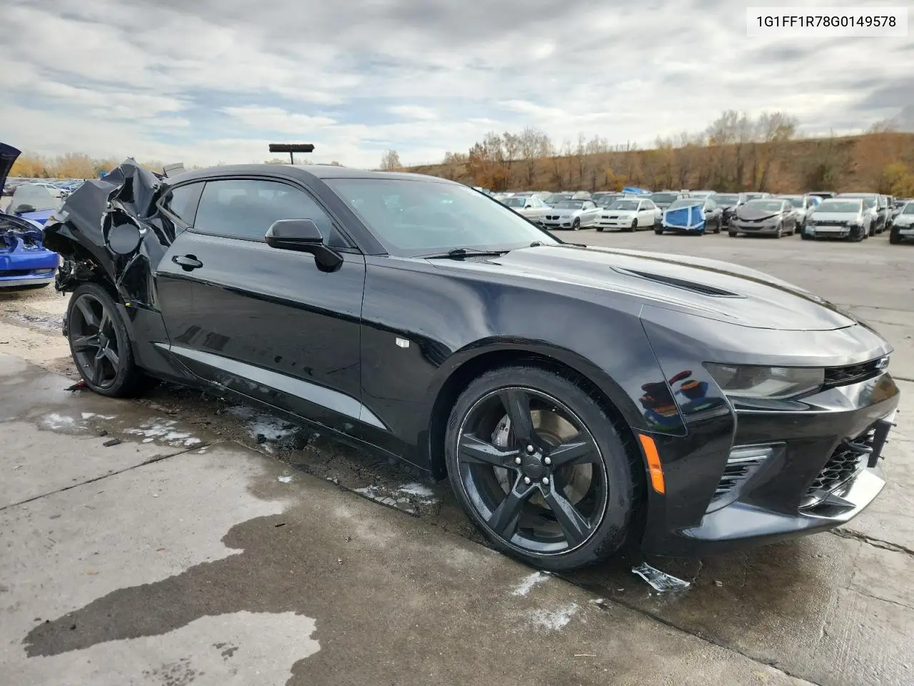 1G1FF1R78G0149578 2016 Chevrolet Camaro Ss