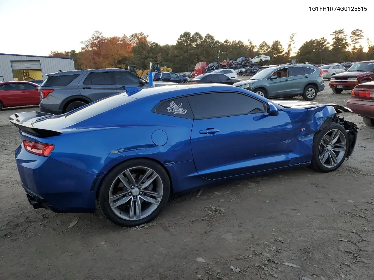 1G1FH1R74G0125515 2016 Chevrolet Camaro Ss