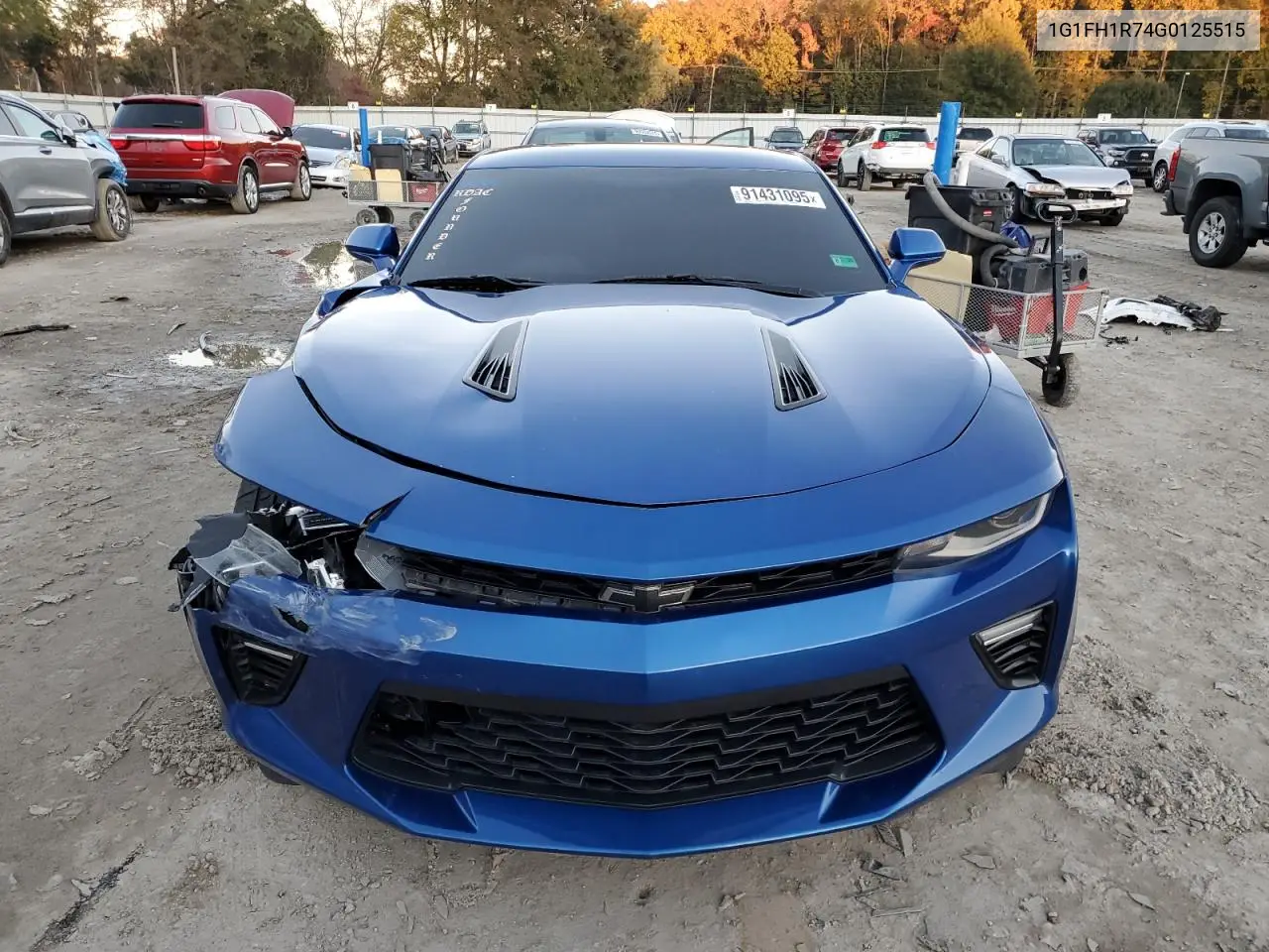 1G1FH1R74G0125515 2016 Chevrolet Camaro Ss
