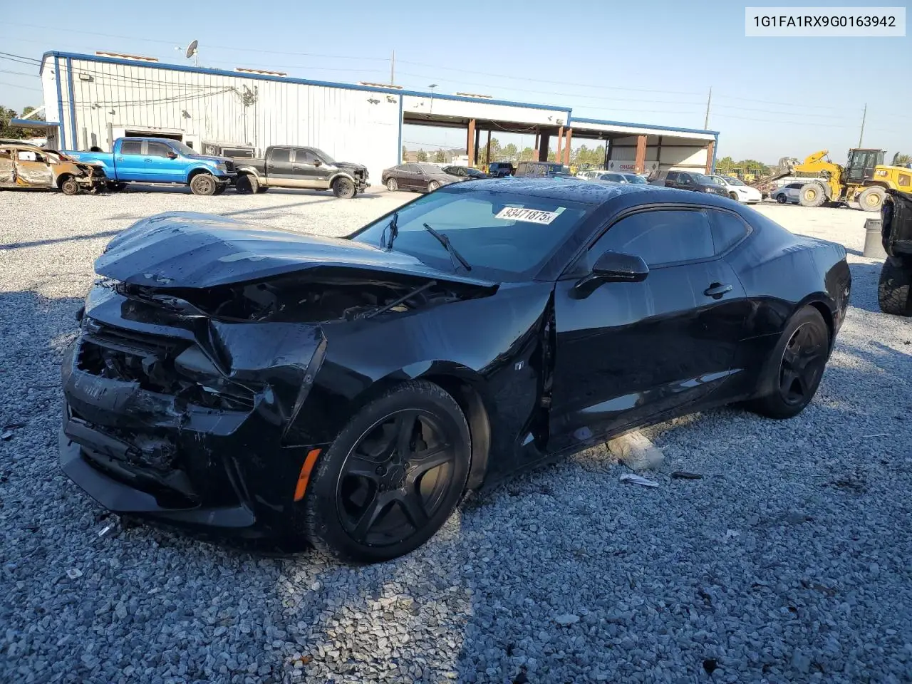 1G1FA1RX9G0163942 2016 Chevrolet Camaro Lt