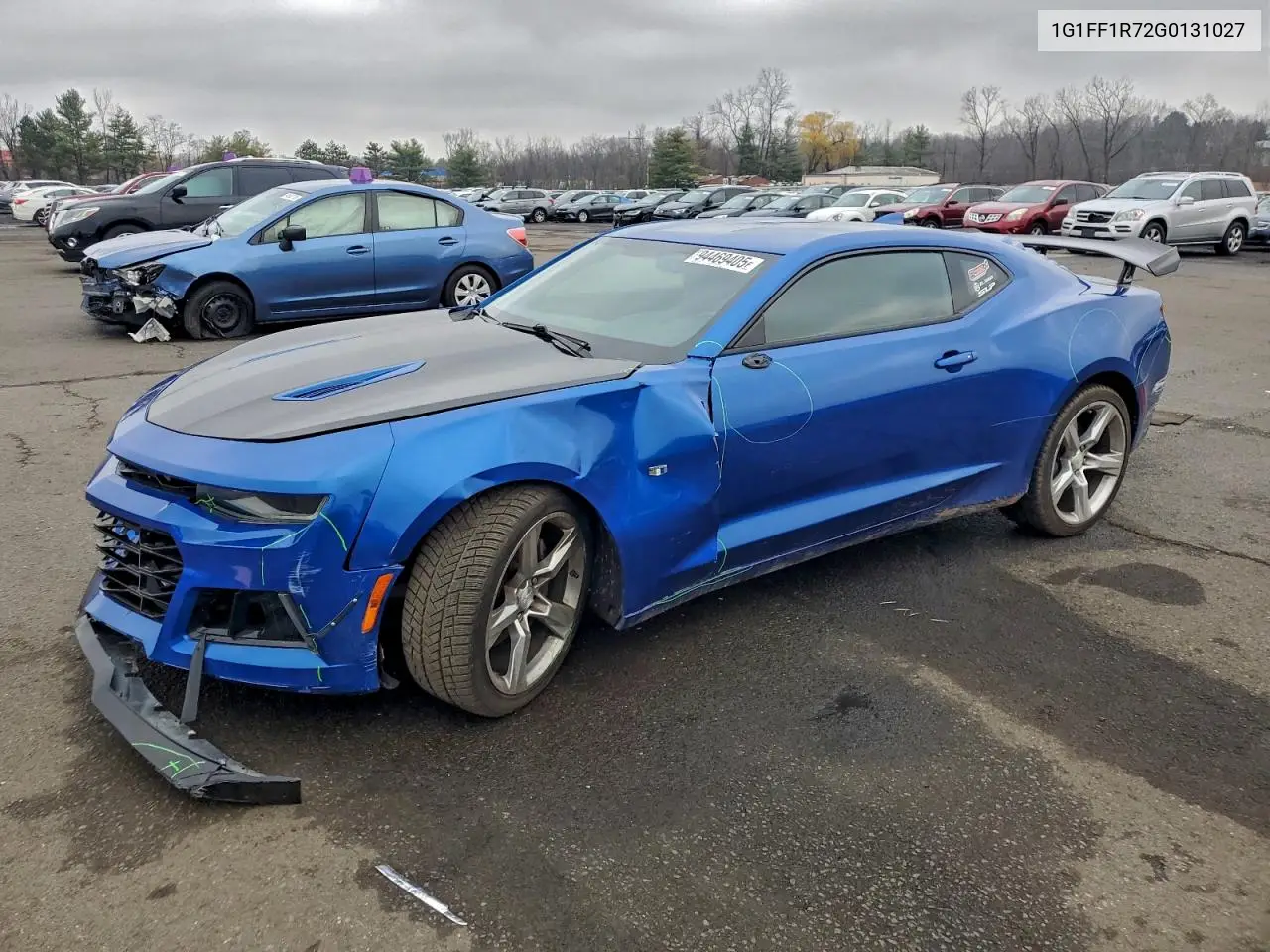 1G1FF1R72G0131027 2016 Chevrolet Camaro Ss