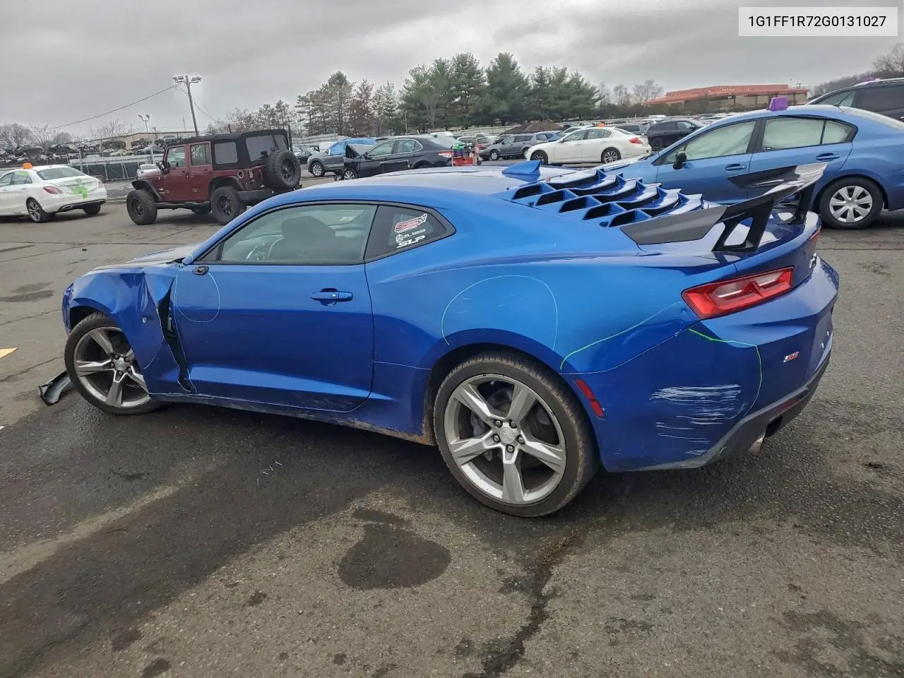 1G1FF1R72G0131027 2016 Chevrolet Camaro Ss