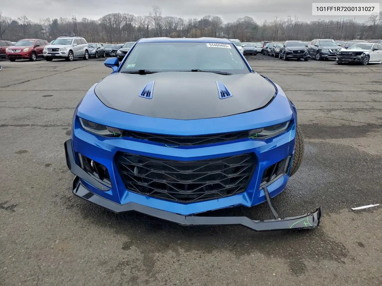 1G1FF1R72G0131027 2016 Chevrolet Camaro Ss