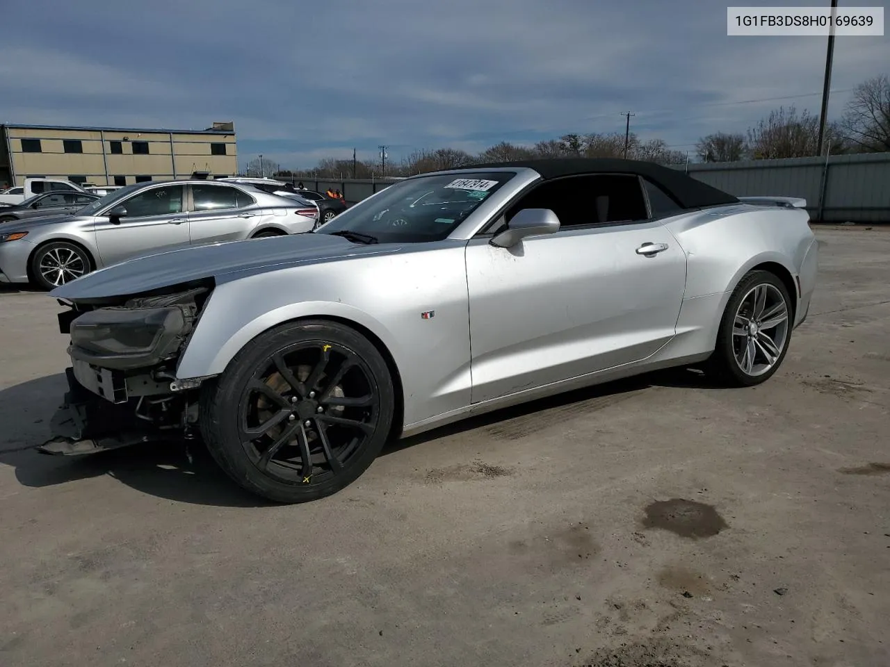 1G1FB3DS8H0169639 2017 Chevrolet Camaro Lt