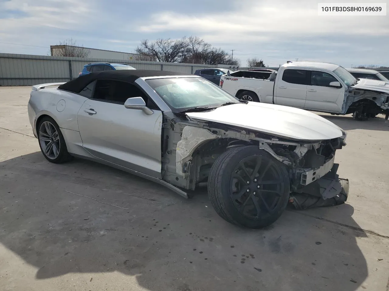 2017 Chevrolet Camaro Lt VIN: 1G1FB3DS8H0169639 Lot: 41847914